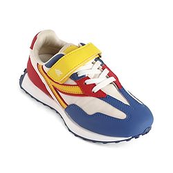 Pine Kids Velcro Closure Sneaker - Blue & Yellow