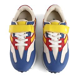 Pine Kids Velcro Closure Sneaker - Blue & Yellow