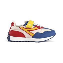 Pine Kids Velcro Closure Sneaker - Blue & Yellow