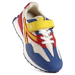 Pine Kids Velcro Closure Sneaker - Blue & Yellow