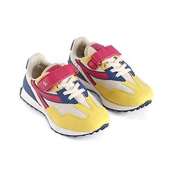 Pine Kids Velcro Closure Sneaker - Pink & Yellow