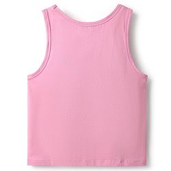 Pine Kids Cotton Lycra Knit Sleeveless Vests With Floral Print Pack Of 3 (Color May Vary)
