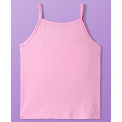 Pine Kids Cotton Knit Sleeveless Slips With Floral Print Pack Of 3 (Colour May Vary)