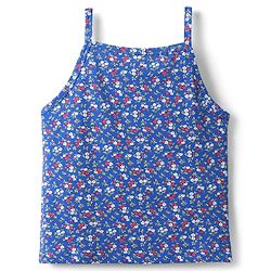 Pine Kids Cotton Knit Sleeveless Slips with Floral Print Pack of 3 (Color May Vary)