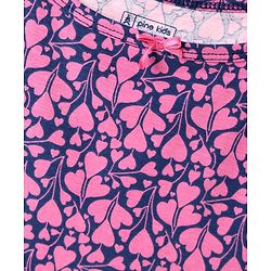 Pine Kids Cotton Knit Sleeveless Slips with Heart Print Pack of 3 (Color May Vary)