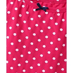 Pine Kids Cotton Knit Sleeveless Slips with Stripes & Polka Dots Pack of 3 (Color May Vary)