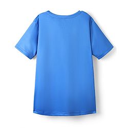 Pine Active Knit Half Sleeves T-Shirt With Text Print - Multicolor