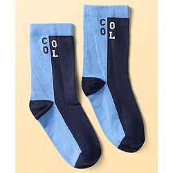 Pine Kids Knit Ankle Length Silvadur Antimicrobial Socks With Football Print(Colour May Vary)