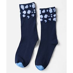Pine Kids Knit Ankle Length Silvadur Antimicrobial Socks with Leopard Print  Design Pack of 5 - Color May Vary