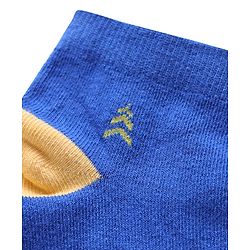Pine Kids Knit Ankle Length Silvadur Antimicrobial Socks with Color Block Design Pack of 3 - Color May Vary