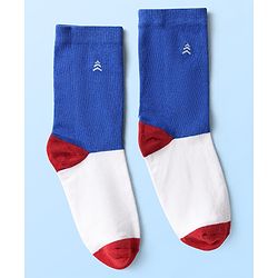 Pine Kids Knit Ankle Length Silvadur Antimicrobial Socks with Color Block Design Pack of 5 - Color May Vary