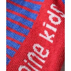 Pine Kids Knit Ankle Length Silvadur Antimicrobial Socks with Color Block Design Pack of 5 - Color May Vary