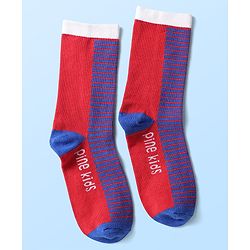 Pine Kids Knit Ankle Length Silvadur Antimicrobial Socks with Color Block Design Pack of 5 - Color May Vary