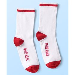 Pine Kids Knit Ankle Length Silvadur Antimicrobial Socks with Color Block Design Pack of 5 - Color May Vary
