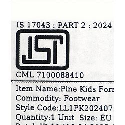 Pine Kids Slip on Loafers With Applique - Brown