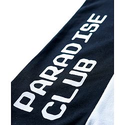 Pine Kids Cotton Knit Half Sleeves T-Shirt with Stripes - White