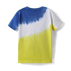 Pine Kids Cotton Knit Half Sleeves T-Shirt with Text Print - Multicolor