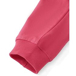 Pine Kids Knit Full Length Lounge Pant With Butterfly Print - Dark Pink