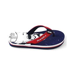 Pine Kids Lucas Slip On Flip Flops with Star Wars Print - Navy Blue