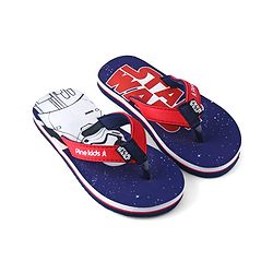 Pine Kids Lucas Slip On Flip Flops with Star Wars Print - Navy Blue