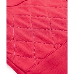 Pine Kids Knit Full Length Lounge Pant With Text Print - Red