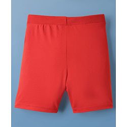 Pine Kids Cotton Knit Solid Colour Cycling Shorts - (Colour May Vary)