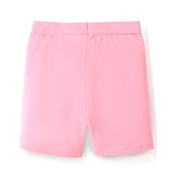 Pine Kids Cotton Lycra Knit Above Knee Length Solid Coloured Cycling Shorts Pack Of 3 ( Colour May Vary )