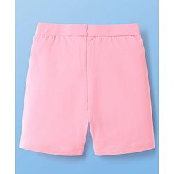 Pine Kids Cotton Lycra Knit Above Knee Length Solid Coloured Cycling Shorts Pack Of 3 ( Colour May Vary )