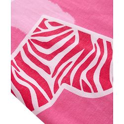 Pine Kids Single Jersey Knit Full Sleeves Co-ords Night Suit With Heart Print - Pink