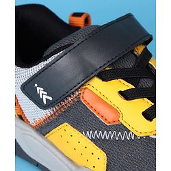 Pine Kids Casual Shoes with Velcro Closure - Yellow