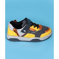Pine Kids Casual Shoes with Velcro Closure - Yellow