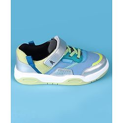 Pine Kids Casual Shoes with Velcro Closure - Green & Teal