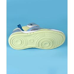 Pine Kids Casual Shoes with Velcro Closure - Green & Teal