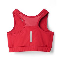 Pine Active Sleeveless Stretchable Sports Bra Solid Colour - Maroon
