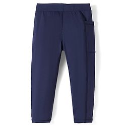 Pine Active Premium Knit Ultra Comfort Super Stretch Aero Soft Capri Leggings - Navy Blue