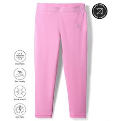 Pine Active Premium Knit Ultra Comfort Super Stretch Aero Soft Capri Leggings - Navy Blue
