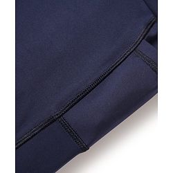 Pine Active Premium Knit Ultra Comfort Super Stretch Aero Soft Solid Cycling Shorts - Navy Blue