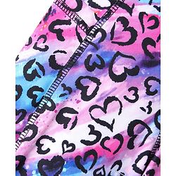Pine Active Knit Full Length Super Stretch Printed Leggings - Multicolor