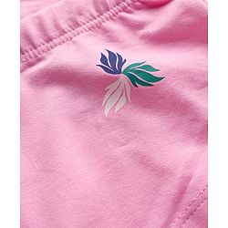 Pine Kids Cotton Elastane Knit Panties with Floral Print Pack of 3 (Colour May Vary)