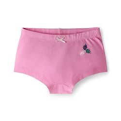Pine Kids Cotton Elastane Knit Panties with Floral Print Pack of 3 (Colour May Vary)