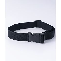 Pine Kids Solid Color Belt  - Black