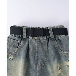 Pine Kids Solid Color Belt  - Black
