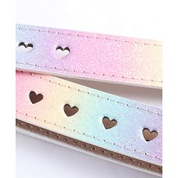Pine Kids Solid Heart Shape Buckle Belt- Belt Color May Vary