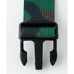 Pine Kids Free Size Belt with Camouflage Print - Dark Green