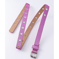 Pine Kids Free Size Glitter Belt - Pink