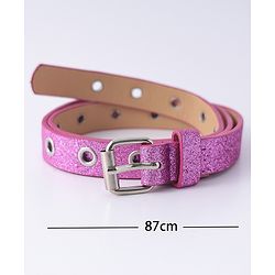 Pine Kids Free Size Glitter Belt - Pink