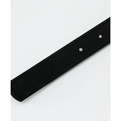 Pine Kids Solid Belt  with attach Wallet - Black