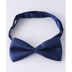 Pine Kids Free Size Bow & Suspender Set - Navy Blue