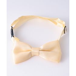 Pine Kids Free Size Bow & Suspender Set - Khaki & Brown