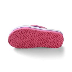 Pine Kids Slip On Flip Flops with Floral Print - Pink